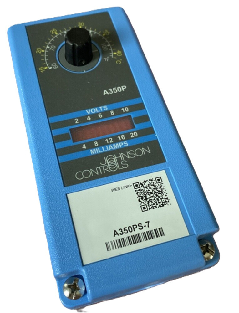 Johnson Controls A350PS-7 Proportional Temperature Control w/ Sensor Set Point [New]