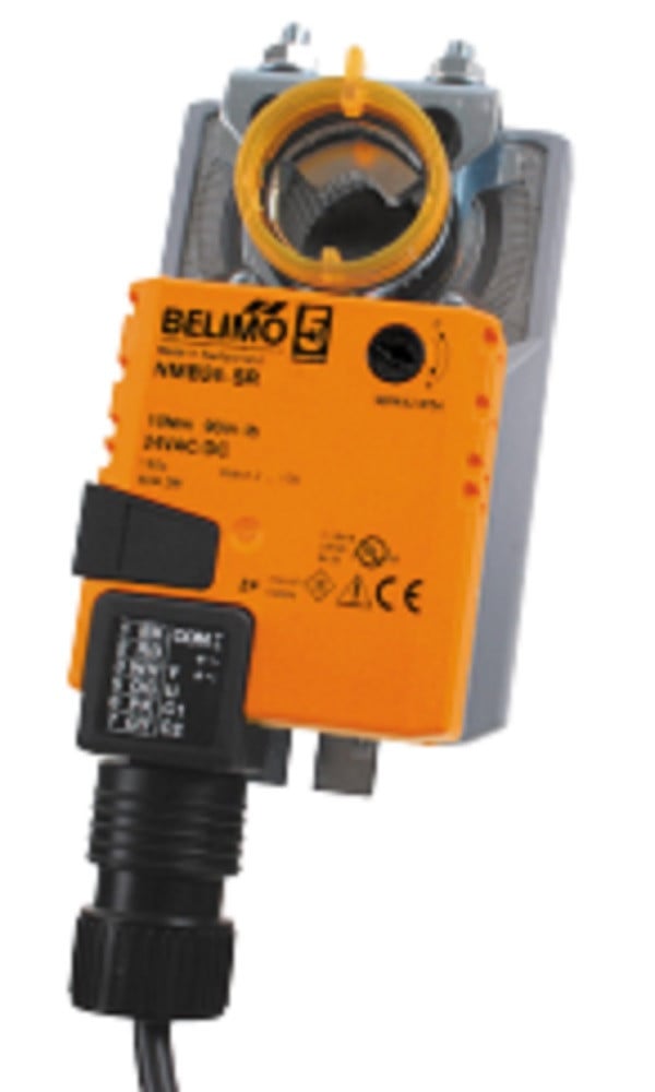 Belimo NMX24-SR Actuator, 90 in-lb 10 Nm, Non Fail-Safe, 2...10 V, Modulating [New]