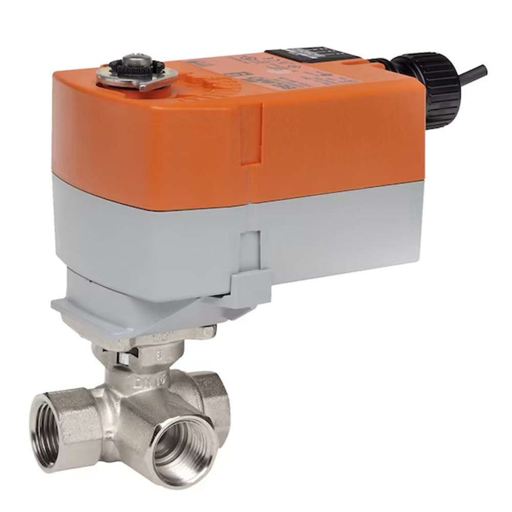 Belimo B317+TFRB24-SR Actuator Fitted Control Valve (CCV), DN 3/4" [New]