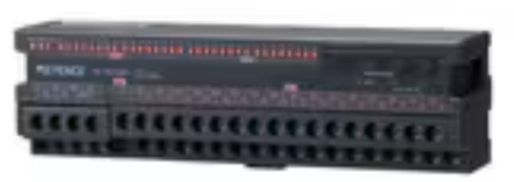 Keyence KV-RC8BXR 8-Input + 8-Output Screw Terminal Block, Relay Output [Refurbished]