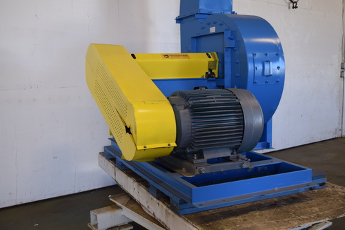 Superior Systems, Paddle Wheel Fan, 33" diameter x 9" wheel, 19" inlet, 18" x 16" outlet, 75 HP Reliance