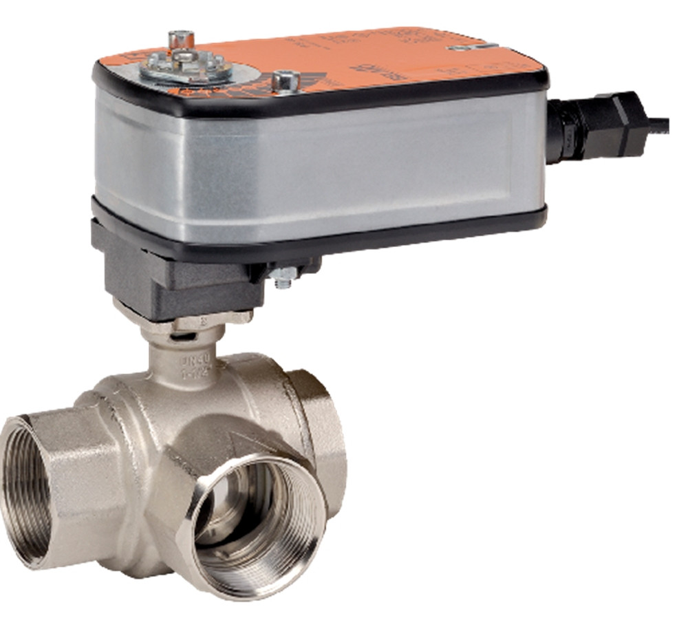 Belimo B320+LF24 Actuator Fitted Control Valve (CCV), DN 3/4" [20], 3-Way [New]