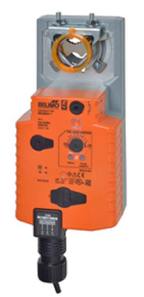 Belimo NKQX24-MFT Damper Actuator, 54 in-lb 6 Nm, Electronic Fail-Safe, 2...10 V [New]
