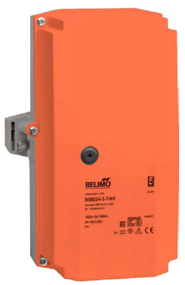 Belimo NMB24-SR-T N4 Actuator, NEMA 4X, Modulating Cntrl, Non-Spring Return, 24V [New]