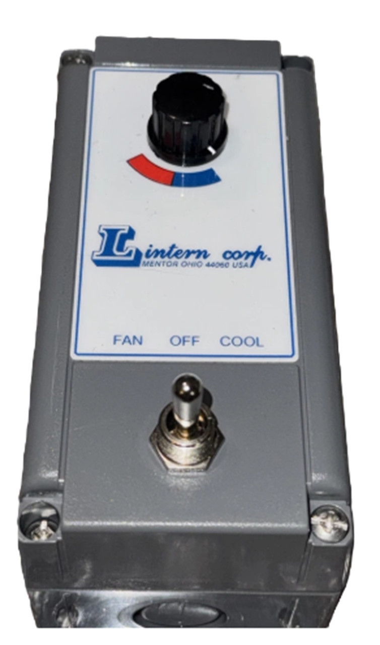 Johnson Controls A28PJ-4C Two Stage Temp Control, 60/90F, 2-SPDT, Coiled Bulb [New]