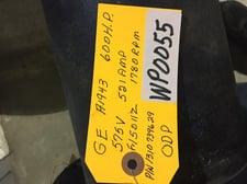 600 HP 1780 RPM General Electric, Frame 5011Z, ODP, 521 amp, 575 V.(2 available)