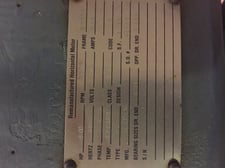 500 HP 3560 RPM Siemens, Frame 449TS, ODP, 544 amp, 460 Volts (2 available)