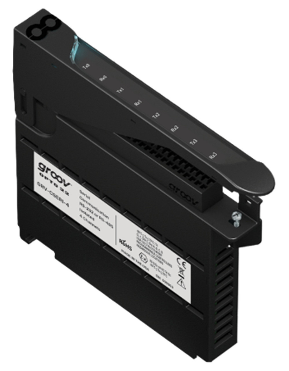 Opto 22 GRV-CSERI-4 groov Serial Communication Module, 4 Channels, RS-232 RS-485 [Refurbished]