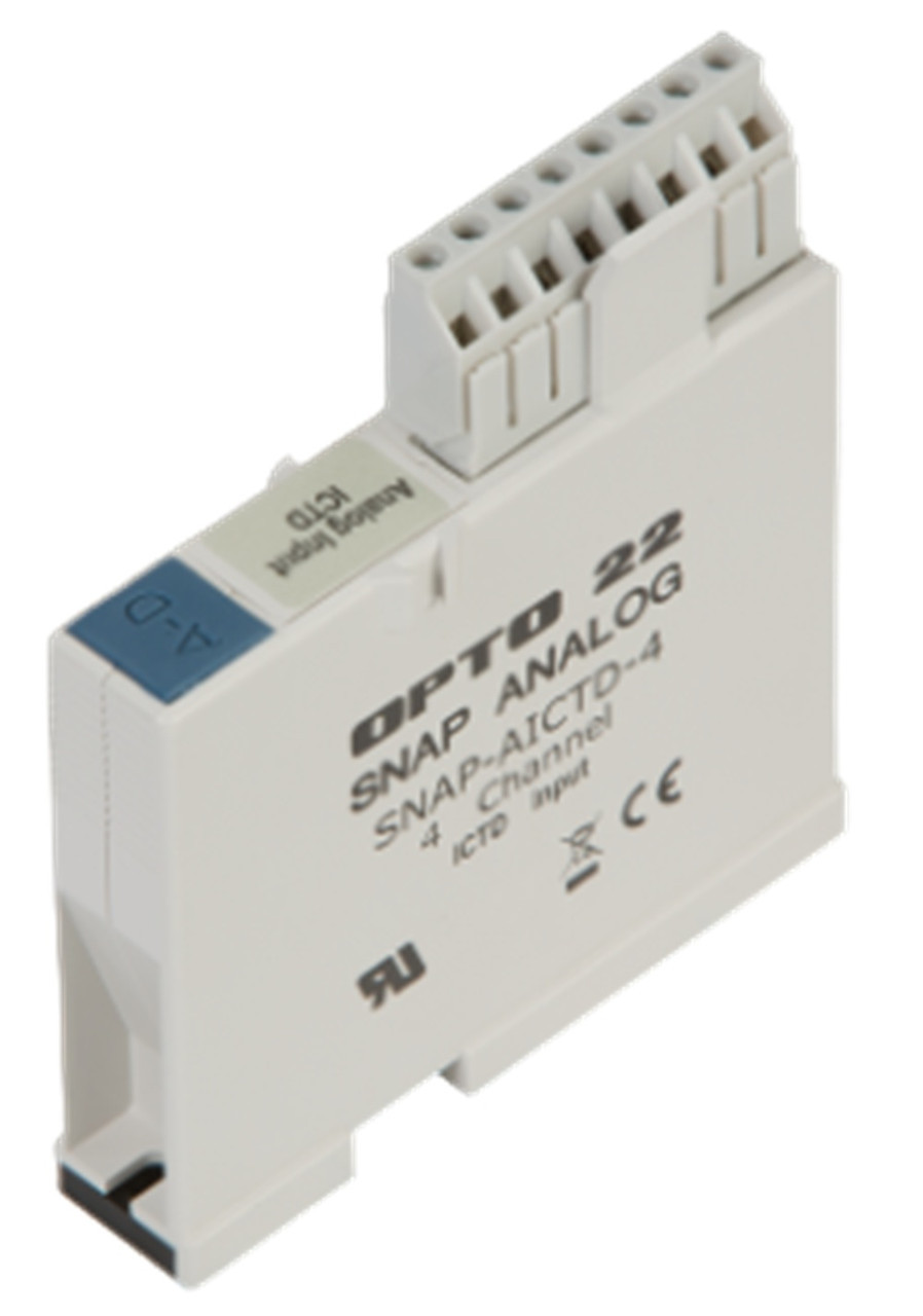 Opto 22 SNAP-AICTD-4 SNAP 4-Ch Analog Temperature Input Module [Refurbished]