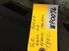 Image for 900 HP 1780 RPM General Electric, Frame 8211Z, TEFC, 111 amp, 4160 Volts