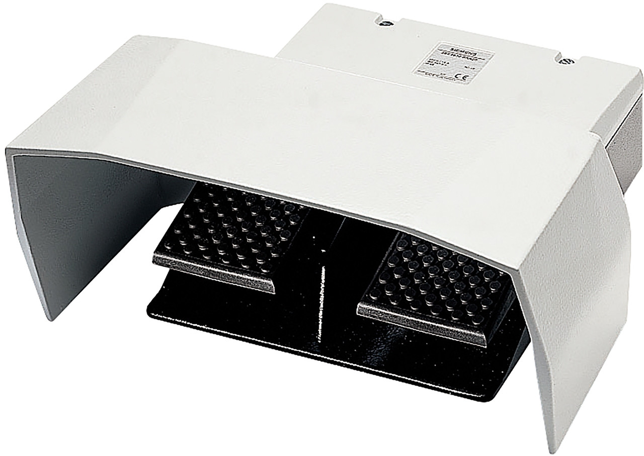 Siemens 3SE29320AA20 3SE29 Foot Switch, Metal Enclosure, Two Pedals, With Cover [New]