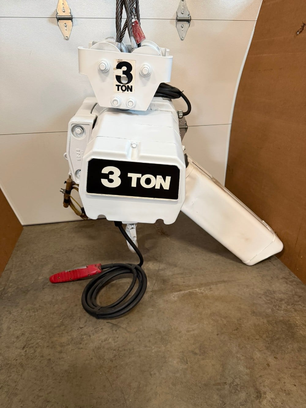 3 Ton, Coffing #ECT6010-20FT, electric chain hoist