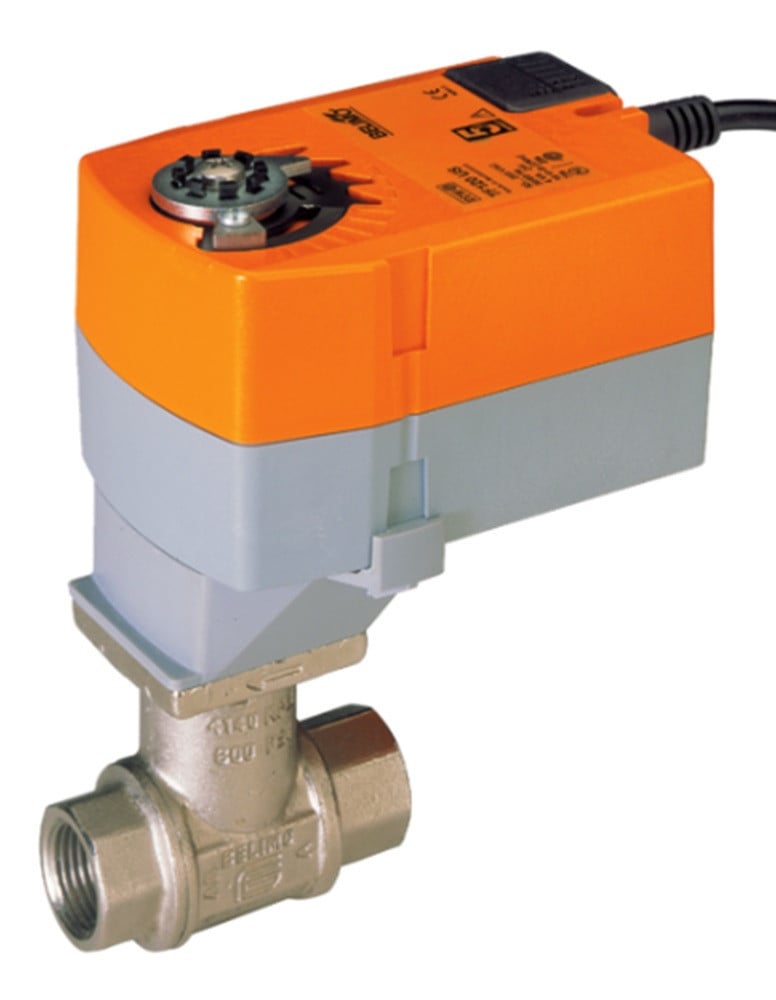 Belimo B208+TFRB24 2-Way 1/2" Characterized Control Valve, Cv 0.46, 24VAC/DC [New]