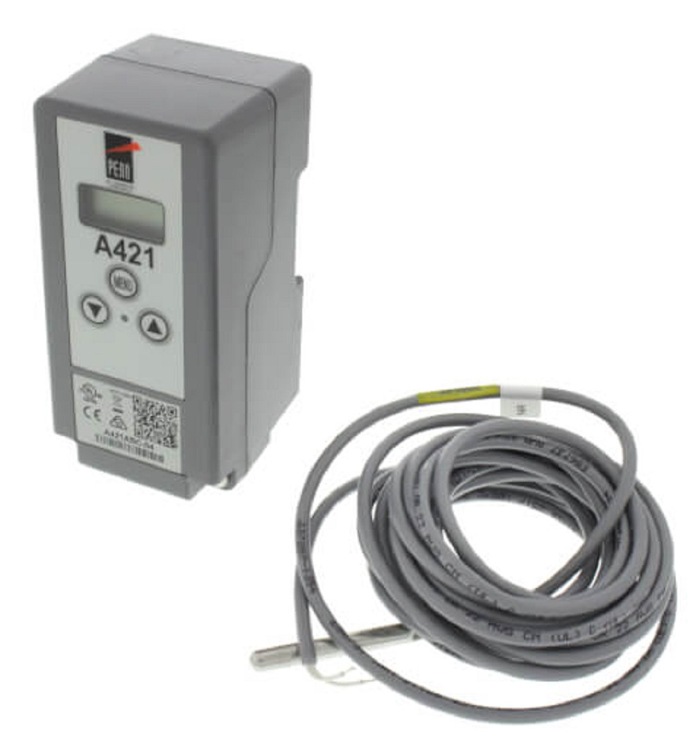 Johnson Controls A421ABC-04 Single Stage Digital Temperature Control w/ 13' Lead [Refurbished]