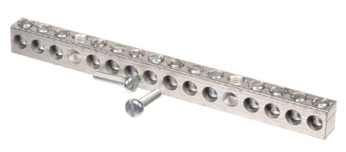 Siemens GB14 Ground Bar Kit with 14 Terminal Positions, Superseded By ECGB14 [New]