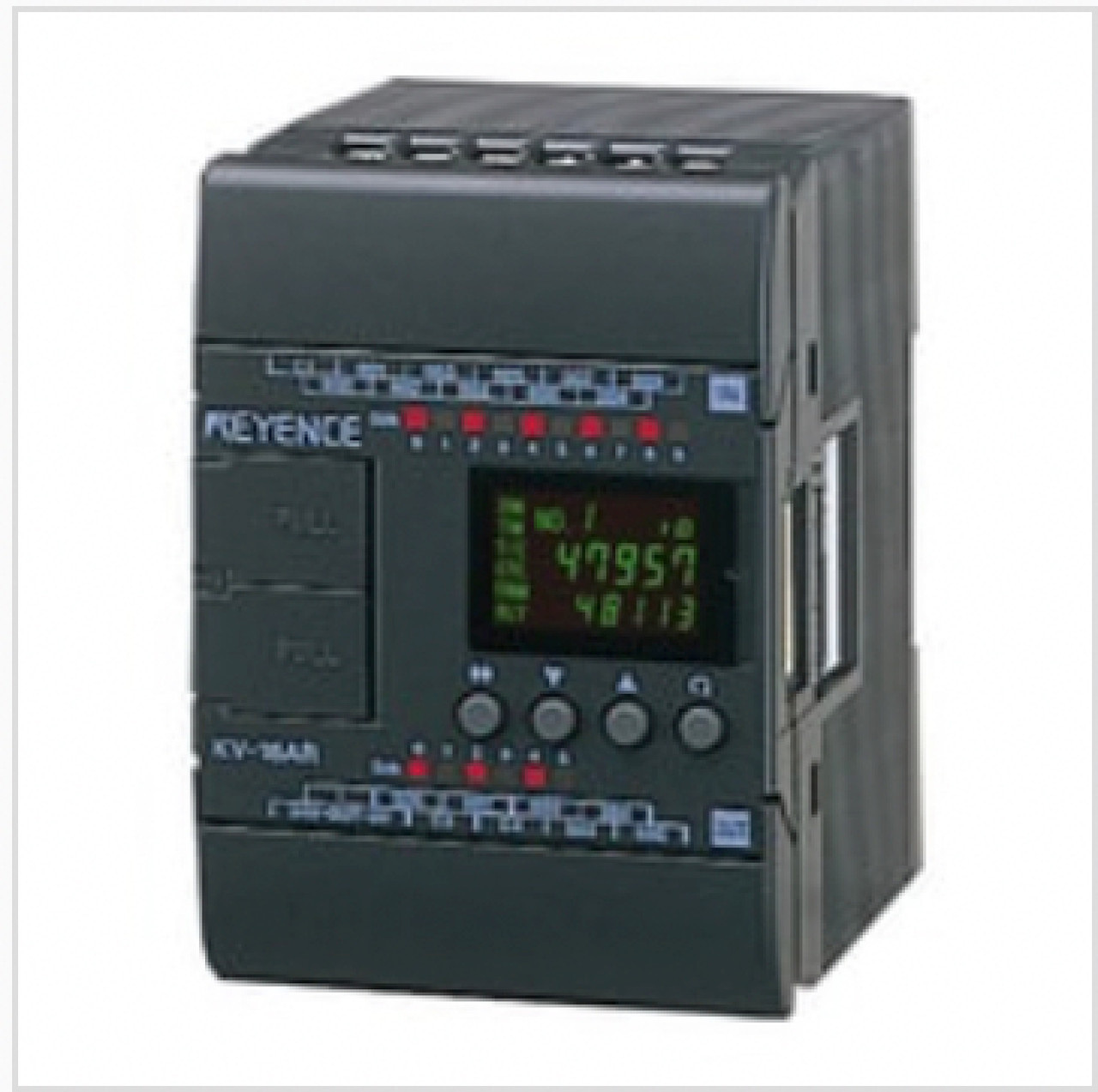 Keyence KV-24DR PLC, Base Unit, DC Type, 16 Inputs and 8 Relay Outputs [Refurbished]
