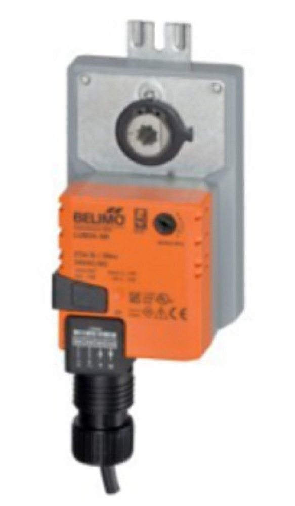 Belimo LUB24-3 Damper Actuator, 27 inlb, Non-Spring Return, 24V, On/Off/Floating [New]