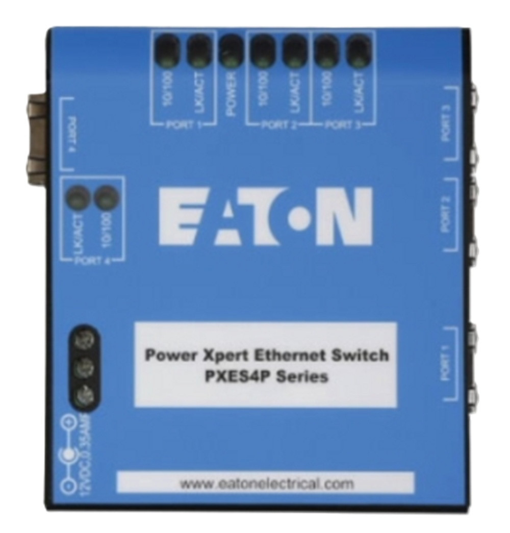Eaton PXES4P24V Power Xpert Ethernet PXES6P Series Switch Switch [New]