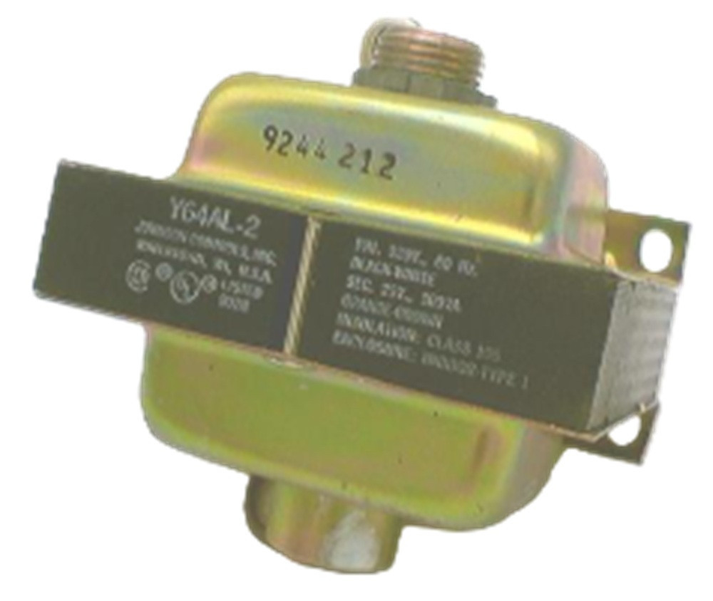 Baso Johnson Controls Y64AL-2 100VA Transformer, 120 V 60 Hz Primary [New]