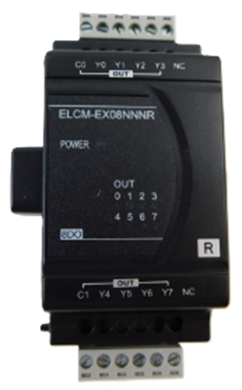 Eaton ELCM-EX08NNNR PLC, ELCM Only Expansion, 8 Relay Output [New]