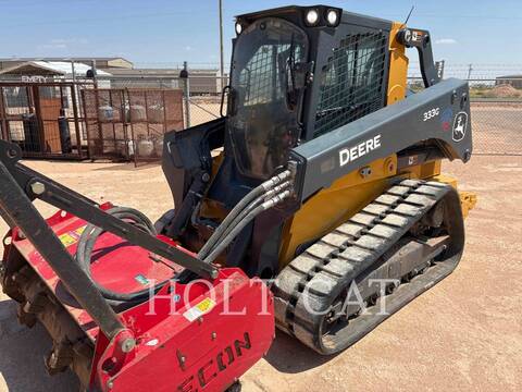 John Deere 333G, 1262 hours, S/N: 432859, 2022