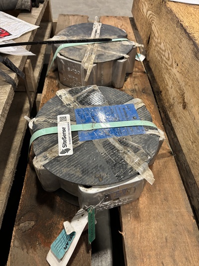 6" Velan, check valve, 150# class, RF flanged, A216 WCB body, 2025 (2 available)