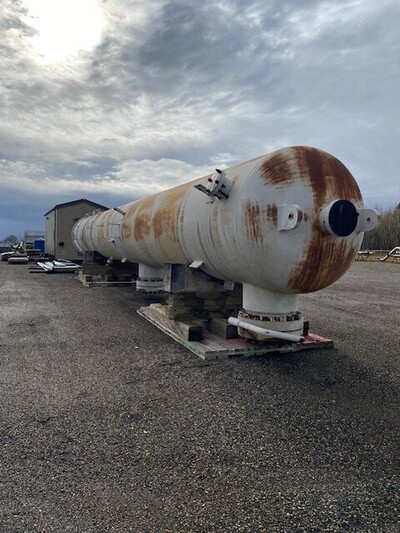 78" x 55.5' Propak Systems, sour amine contactor tower, 1400 psi, 212&deg;F, SA-516-70N shell & head, 2001
