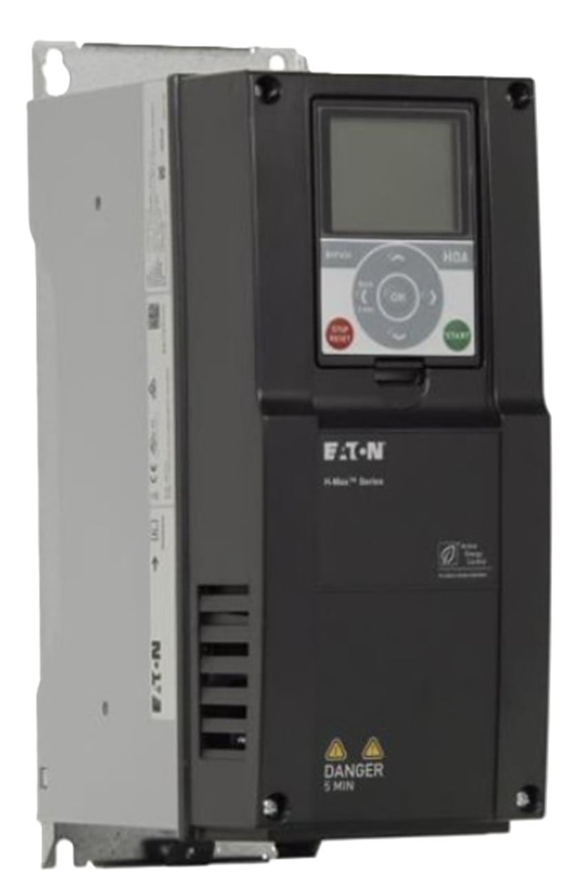 100 HP Eaton, HMX35AG10022-N, H-MAX Variable Frequency Drive, 600 Volt, 100 amps, 3PH, open UL Type 12
