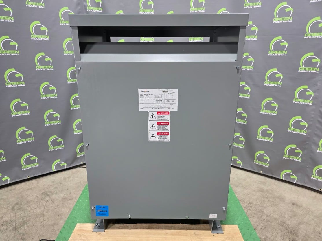 30 KVA 480 Delta Primary, 240/120 Secondary, Federal Pacific, Step-Down Transformer, 302°F max. temp. rise