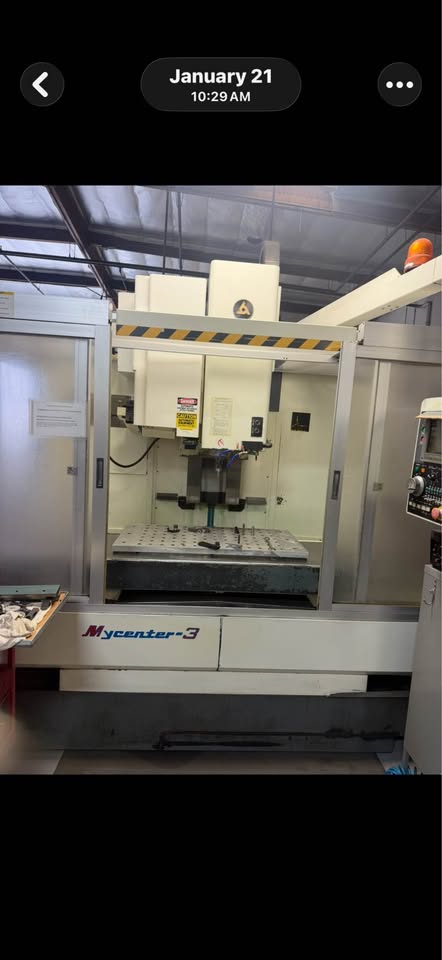 Kitamura #Mycenter-3, CNC Vertical Machining Center, 30" X, 18" Y, 18" Z, 15-20 HP, 20-15,000 RPM, BT40