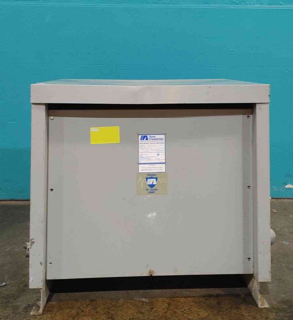 75 KVA 480 Primary, 208Y/120 Secondary, Acme #T-1A-53314-3S, Dry Type Transformer, 3 Phase, NEMA 3R