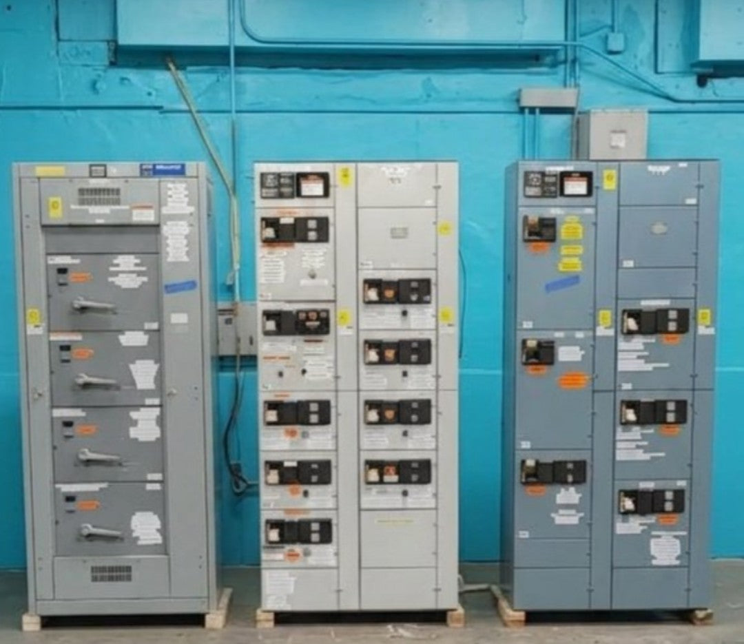 Westinghouse Five Star, 600 amp, motor control center, 3 sections, 460 Volts 3 phase