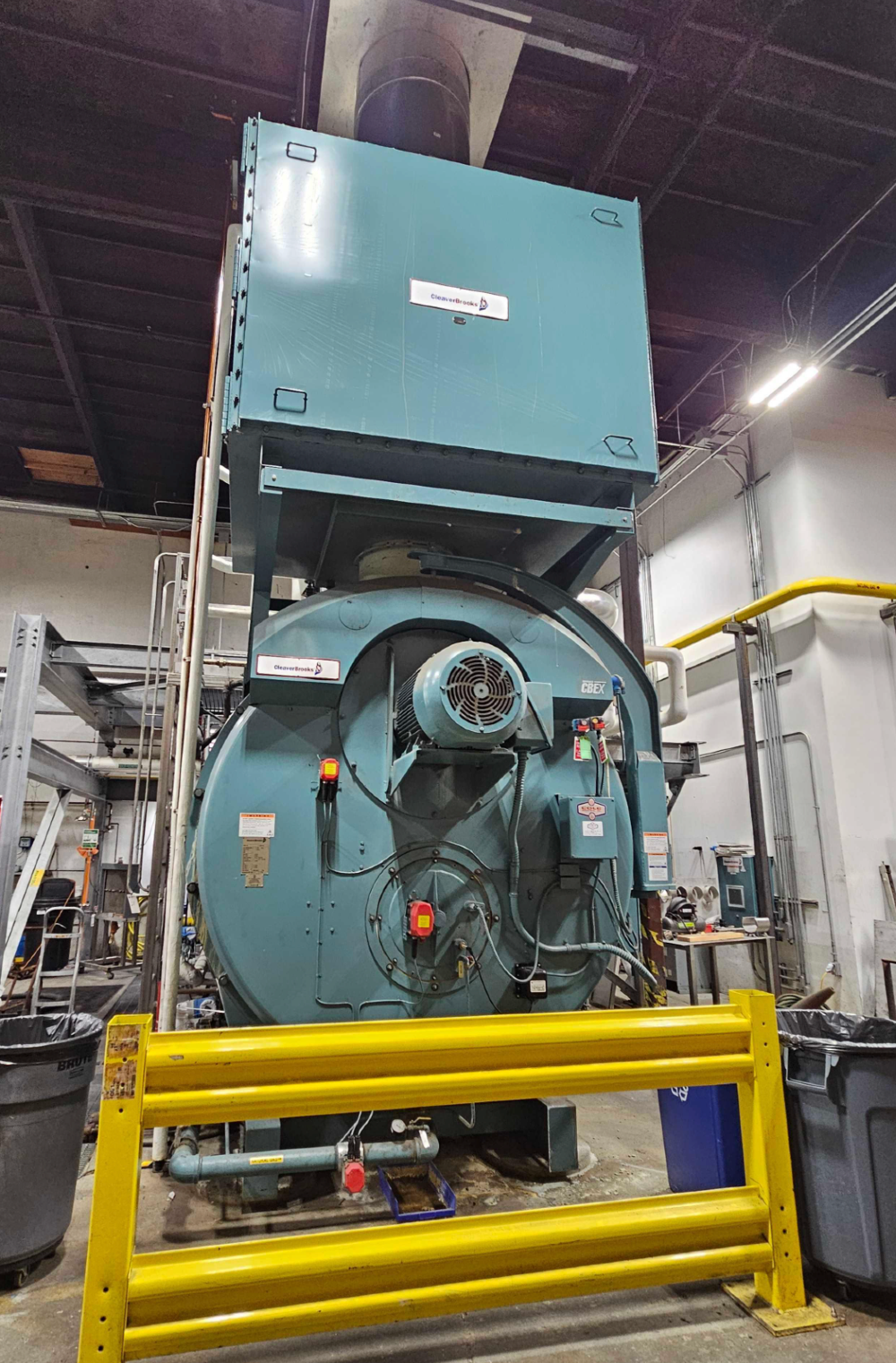 700 HP Cleaver Brooks #CBEX-E700-700-150ST, 150 psi Steam Boiler, 2018