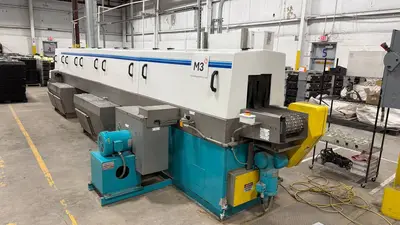 Alliance #AQUAMASTER-CB-1200, Continuous Parts Washer, 4 Stage, 12" x 12"