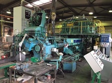 800 Ton, UBE oil hydraulic extrusion press, updated 2008, #13073