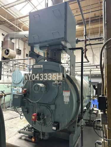 150 HP Cleaver-Brooks #CBLE-4D-700-150-150ST, firetube, 150 PSI, 4 pass, 5,021,000 BTUH, 2022