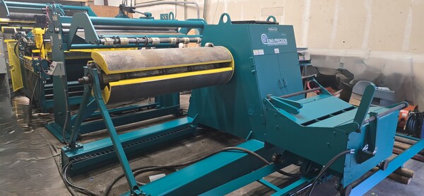 Image for Iowa Precision #REC-TS-60, Multi-Blank Cut-To-Length line Line, 60" width, .015-.064" thick, 20-24" ID, 64" outside dimension, 20-120 FPM, RL, 2004