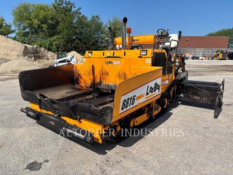 Lee-Boy 8816, Asphalt Paver, 1628 hours, S/N: 48404, 2007
