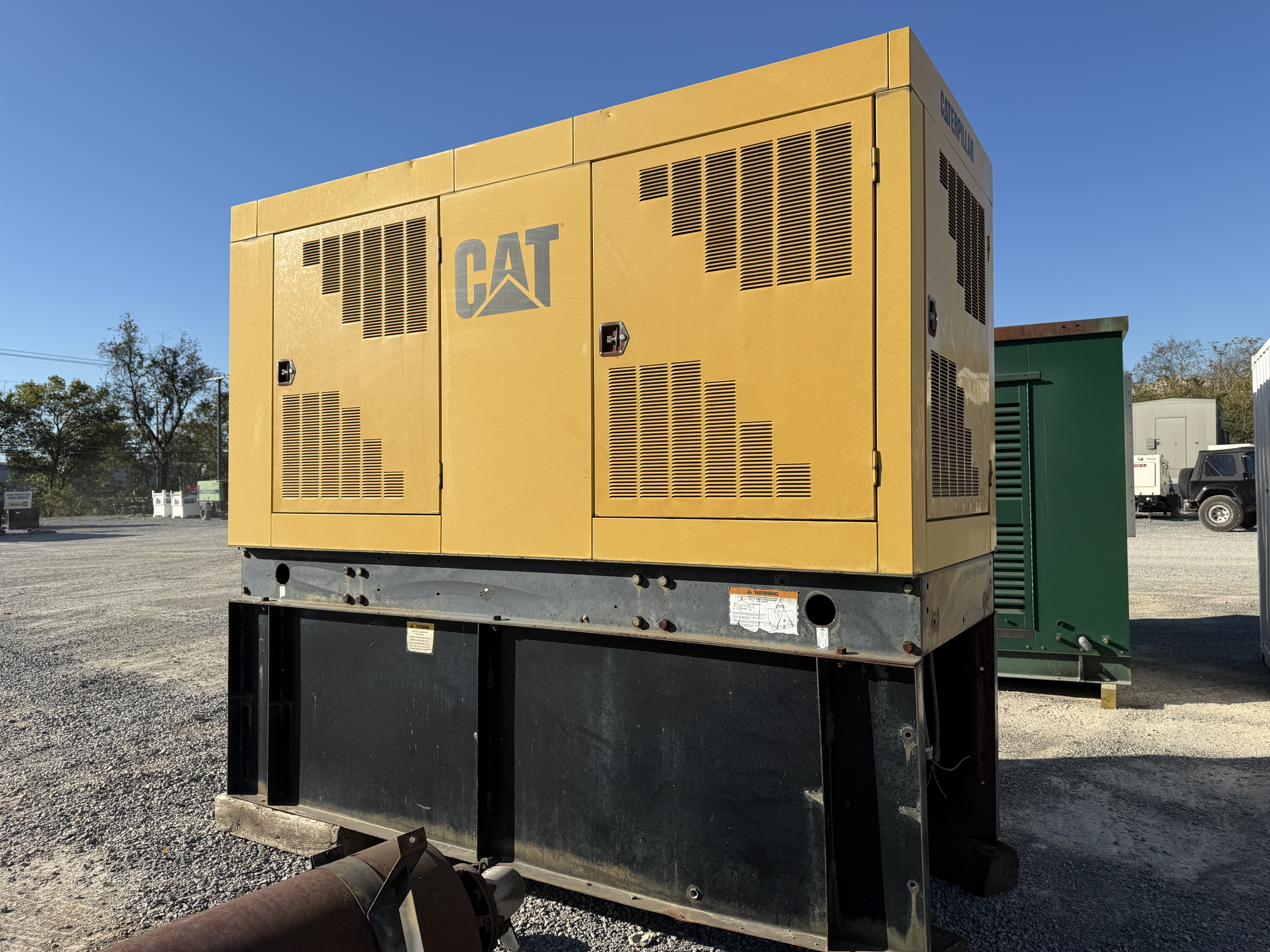 250 KW Caterpillar #3306, Diesel Generator, 277/480 Volt, 1800 RPM, EMCP 2 Plus digital control panel