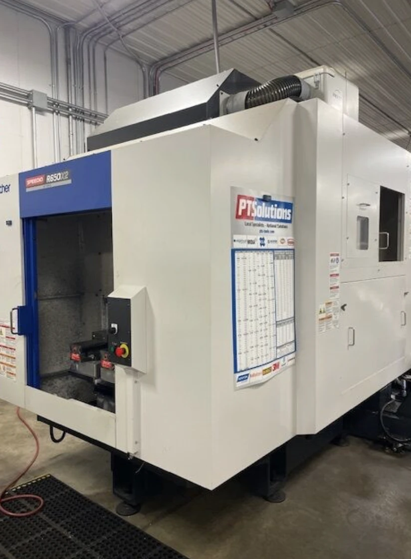 Brother #Speedio-R650X2, CNC Drilling & Tapping Center, 25.59" X, 15.75" Y, 12" Z, 23.6" x 11.8" table, 9.8