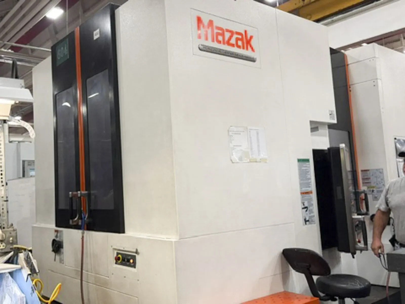 Mazak #Nexus-HCN-6800II, Horizontal Machining Center, 41.3" X, 35.4" Y, 38.5" Z, 24.8" pallets, 50 HP, 8000