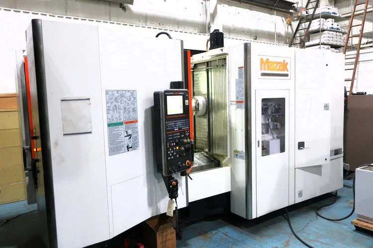 Mazak #Nexus-HCN-4000-III, Horizontal Machining Center, 15.75" pallets, 22" X, 25.2" Y, 25.2" Z, 25 HP