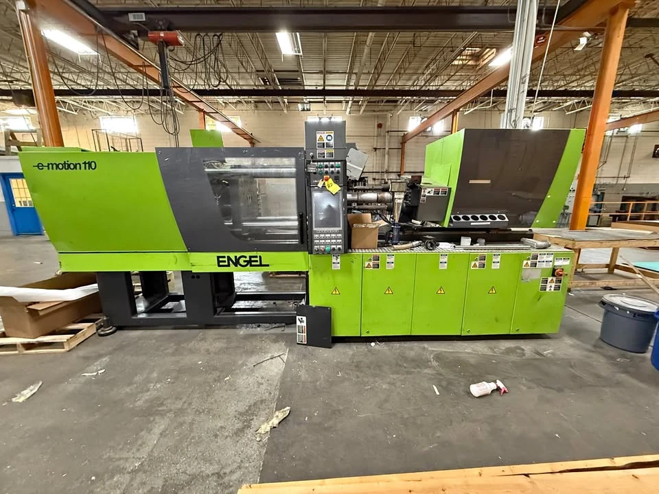 110 Ton, 5.2 oz., Engel #E-Motion-310/110T-US, horizontal injection molding machine, 198" x 68" x 84"