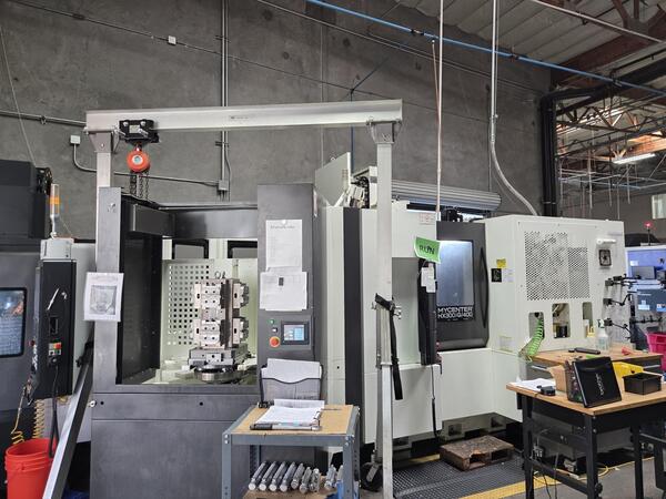 Kitamura #HX300IG/400, CNC horizontal machining center, 110 automatic tool changer, 18.1" X, 20.1" Y, 22" Z