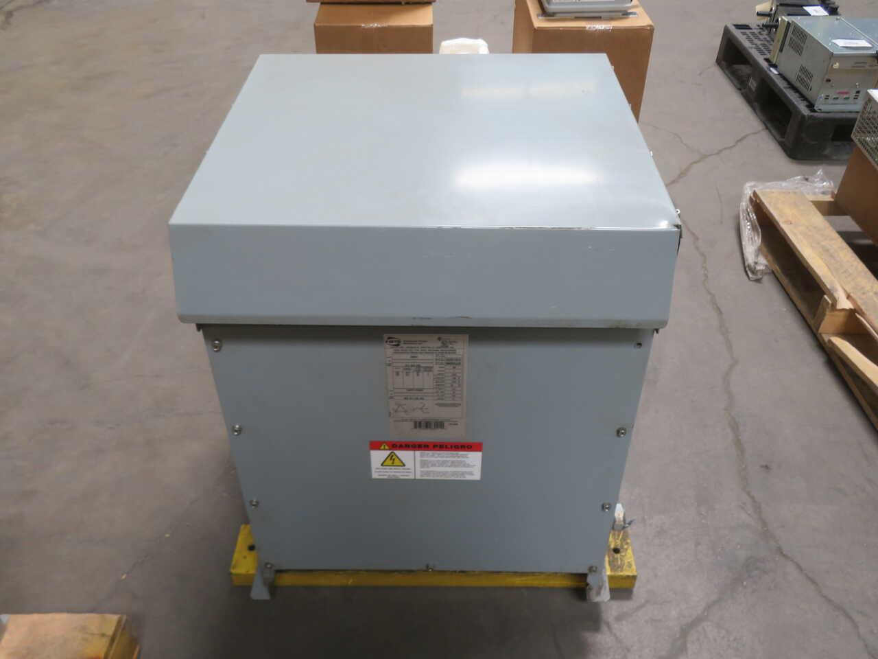 34 KVA 460 Primary, 460Y/266 Secondary, HPS #DM034JJS, Dry Type Drive Isolation Transformer, 60 Hz, Nema 3R