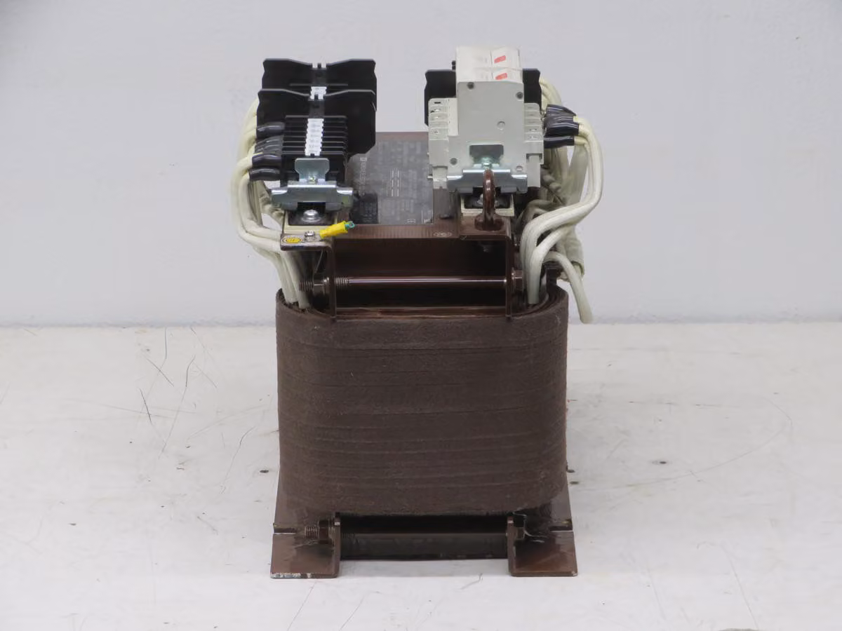 3.6 KVA 200/220/380/400/420/480 Primary, 200/100 Secondary, Nunome #NETH3600MUT2, Dry Type Transformer, 50/60