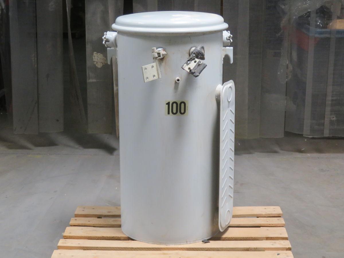 100 KVA 2400/4160Y Primary 277/480Y Secondary, GE #Q228204-YSH, Pole Mount Distribution Transformer, 60 Hz