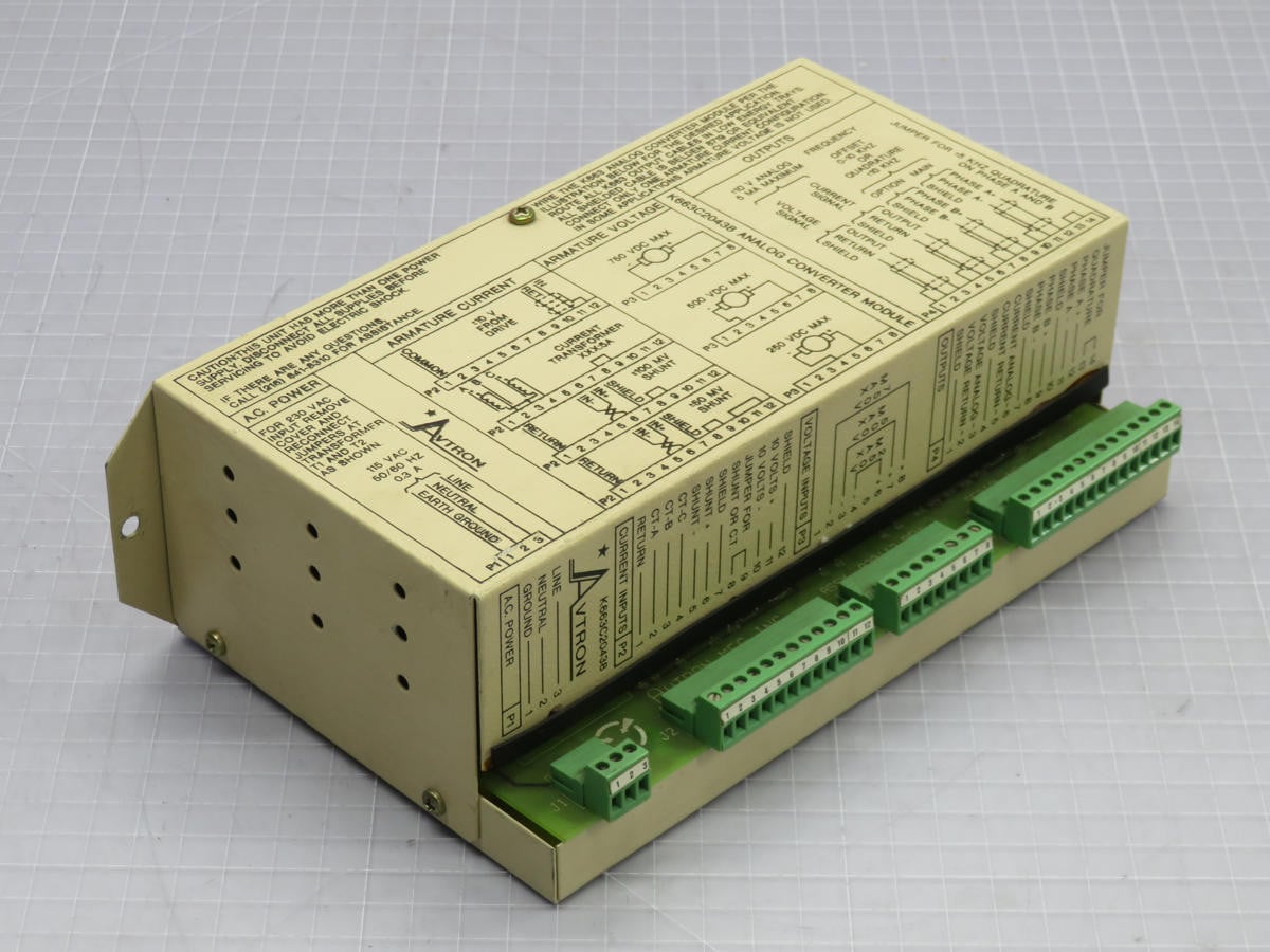 Avtron #K663, Avatron Analog Converter Module