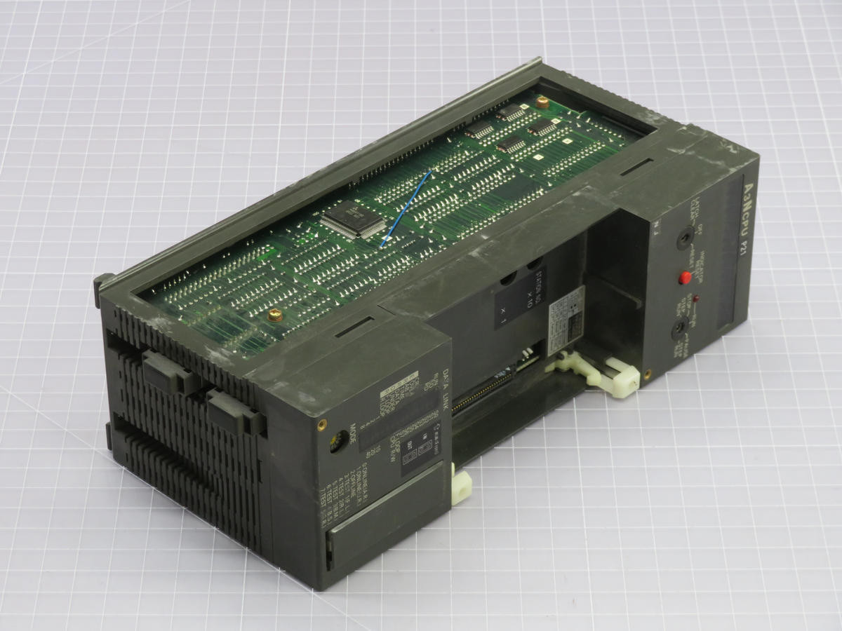 Mitsubishi #A3NCPU, PLC Module Rack