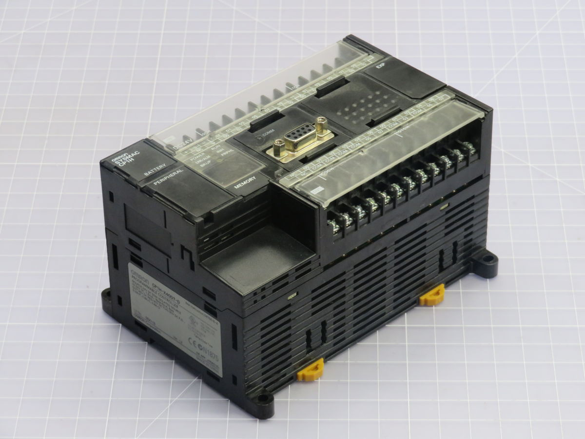 Omron #CP1H-X40DT-D, Programmable Controller CPU Module